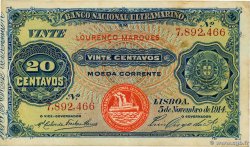 20 Centavos MOZAMBIQUE 1914 P.057