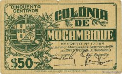 50 Centavos MOZAMBICO  1941 P.080 q.MB