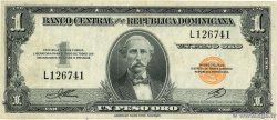 1 Peso Oro RÉPUBLIQUE DOMINICAINE  1947 P.060a q.BB