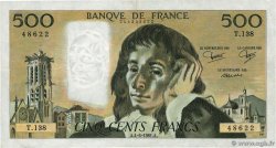 500 Francs PASCAL FRANCE 1981 F.71.24 TB+