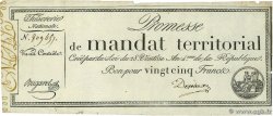 25 Francs sans série FRANCE  1796 Ass.59a