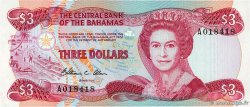 3 Dollars BAHAMAS 1974 P.44a