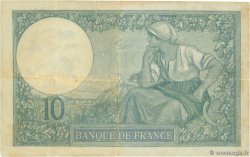 10 Francs MINERVE FRANCIA  1925 F.06.09 q.BB