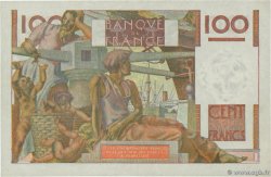 100 Francs JEUNE PAYSAN filigrane inversé FRANCE 1952 F.28bis.02 XF+