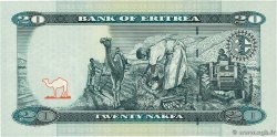20 Nakfa ERITREA 2012 P.12 UNC