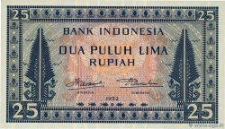 25 Rupiah INDONÉSIE 1952 P.044b