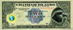 2 Dollars CHATHAM ISLANDS 1999 q.FDC
