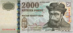 2000 Forint HONGRIE  2004 P.190c