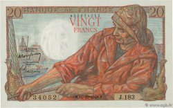20 Francs PÊCHEUR FRANCE  1948 F.13.13