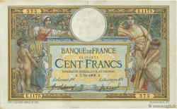 100 Francs LUC OLIVIER MERSON sans LOM FRANCE 1909 F.23.01