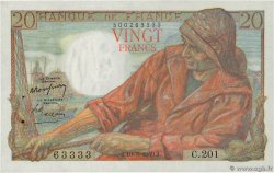 20 Francs PÊCHEUR FRANCE 1949 F.13.14
