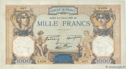 1000 Francs CÉRÈS ET MERCURE type modifié FRANCE 1939 F.38.34