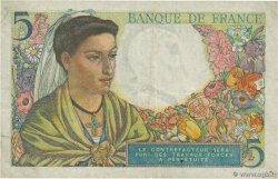 5 Francs BERGER FRANCE 1943 F.05.05 TB+