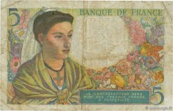 5 Francs BERGER FRANCE 1943 F.05.04 TB