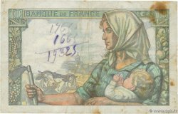 10 Francs MINEUR FRANCE 1943 F.08.07 TB