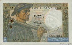 10 Francs MINEUR FRANCE 1947 F.08.18