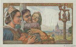 20 Francs PÊCHEUR FRANCE 1942 F.13.01 TTB+