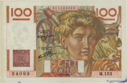 100 Francs JEUNE PAYSAN FRANCE 1946 F.28.11