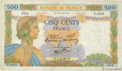 500 Francs LA PAIX FRANCE 1940 F.32.11