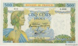 500 Francs LA PAIX FRANCE 1941 F.32.13