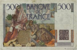 500 Francs CHATEAUBRIAND Numéro spécial FRANCE 1945 F.34.01 B+
