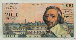 1000 Francs RICHELIEU FRANCE 1955 F.42.17