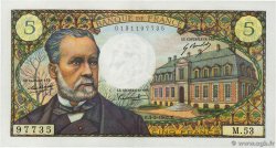 5 Francs PASTEUR FRANCE 1967 F.61.05