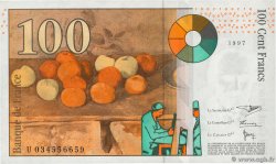 100 Francs CÉZANNE FRANCE 1997 F.74.01 SUP+