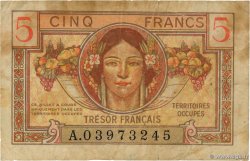 5 Francs TRÉSOR FRANÇAIS FRANCE 1947 VF.29.01