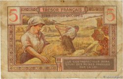 5 Francs TRÉSOR FRANÇAIS FRANCE 1947 VF.29.01 TB