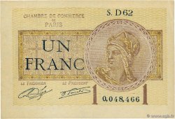 1 Franc FRANCE regionalism and miscellaneous Paris 1920 JP.097.23 AU+
