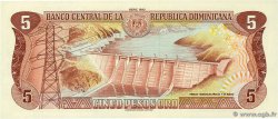 5 Pesos Oro DOMINICAN REPUBLIC  1990 P.131 UNC