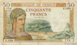 50 Francs CÉRÈS FRANCE 1935 F.17.08