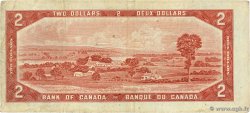 2 Dollars CANADA  1954 P.076d TB