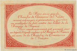 50 Centimes FRANCE regionalism and various Nantes 1918 JP.088.03 AU