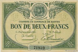 2 Francs FRANCE régionalisme et divers Nantes 1918 JP.088.10
