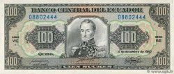100 Sucres ECUADOR 1962 P.117a