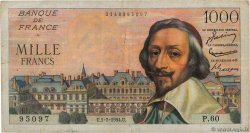 1000 Francs RICHELIEU FRANCE 1954 F.42.06