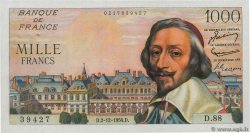 1000 Francs RICHELIEU FRANCE 1954 F.42.09
