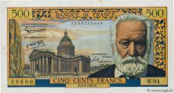 500 Francs VICTOR HUGO FRANCE 1958 F.35.08