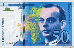 50 Francs SAINT-EXUPÉRY FRANCE 1993 F.72.02
