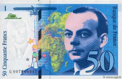 50 Francs SAINT-EXUPÉRY FRANCE 1993 F.72.02