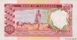 100 Shillings TANZANIE  1966 P.04a TTB