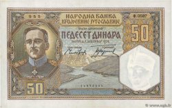 50 Dinara YUGOSLAVIA  1931 P.028 UNC-