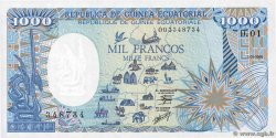 1000 Francs GUINÉE ÉQUATORIALE  1985 P.21 NEUF