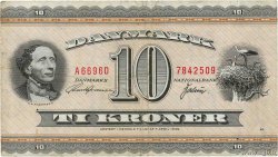 10 Kroner DANEMARK  1969 P.044ac