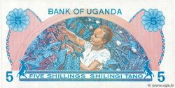 5 Shillings UGANDA  1979 P.10 UNC