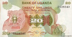 20 Shillings UGANDA  1982 P.17