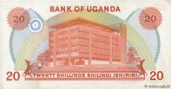 20 Shillings UGANDA  1982 P.17 UNC-