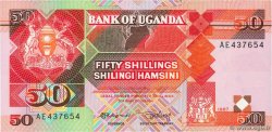 50 Shillings OUGANDA  1987 P.30a